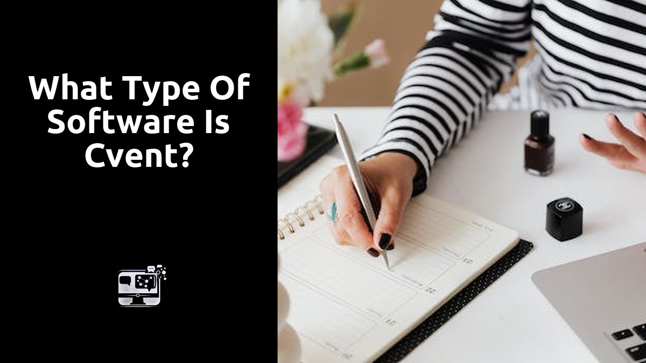 What type of software is Cvent?